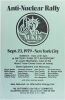 1979 Bonnie Raitt Jackson Brown No Nukes Rally Poster Mint 91