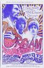 1968 Cream Blue Cheer Selland Arena Fresno Handbill Mint 91