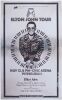 1974 Elton John Pittsburgh Civic Arena Foil Poster Excellent 77