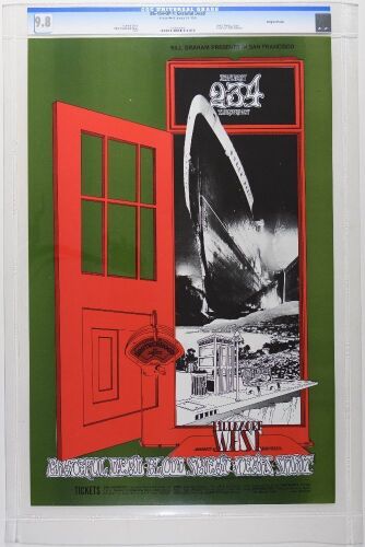 1969 BG-154 Grateful Dead Fillmore West Poster CGC 9.8