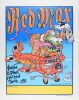1997 Frank Kozik Red Max Voodoo Liquor Hot Rod LE Signed Kozik Tour Blank Poster Near Mint 81