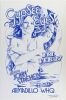 1976 Gypsee Eyes Armadillo World Headquarters Austin Signed Yeates Poster Near Mint 83