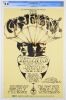 1968 BG-110 Cream Fillmore Auditorium & Winterland RP2 Poster CGC 9.0