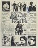 1994 Little Charlie and the Nightcats Keb Mo 2nd Annual Big Time Blues Festival Gemmrig Park Long Beach Signed Poster Extra Fine 69