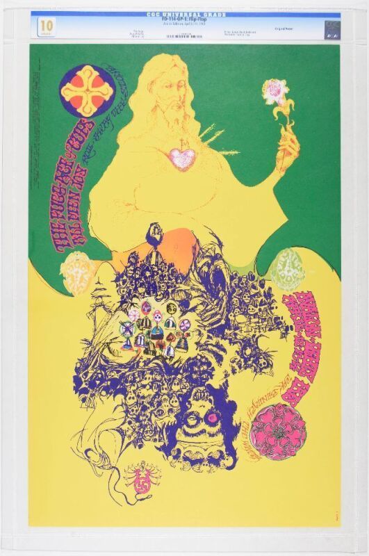 1968 FD-114 The Fugs Avalon Ballroom Poster CGC 10