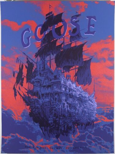 2023 Goose The Met Philadelphia LE Poster Mint 91