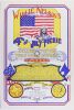 1974 The 2nd Annual Willie Nelson 4th of July Picnic College Station Texas World Speedway Poster Mint 93