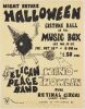 1970 Pelican Peace Band The Music Box Seattle Handbill Extra Fine 65