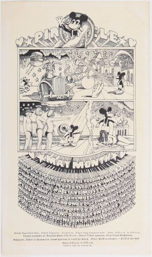 1968 AOR-255-2 Big Brother Janis Joplin Steve Miller Shrine Exposition Hall Handbill Near Mint 83