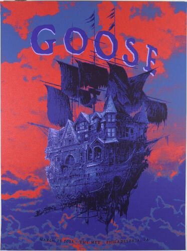 2023 Goose The Met Philadelphia LE Poster Mint 91