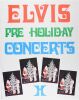 1975 Elvis Presley Hilton Las Vegas Pre Holiday Concerts Poster Excellent 76