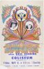 1969 David Byrd Jimi Hendrix Experience Charlotte Coliseum Poster Extra Fine 63