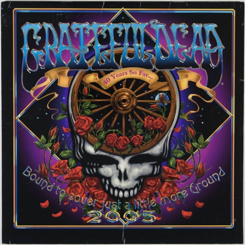 2005 Grateful Dead 40 Years So Far Calendar Near Mint 85