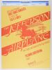 1966 BG-1 Jefferson Airplane Fillmore Auditorium Original Printing Poster CGC 9.8