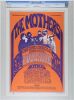 1966 BG-27 Frank Zappa The Mothers Fillmore Auditorium & Scottish Rites Temple Poster CGC 9.8 and Eric King Authenticated