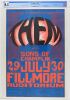 1966 BG-20 Them Van Morrison Fillmore Auditorium Poster CGC 8.5