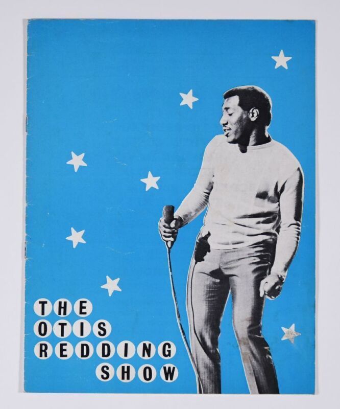 1967 Otis Redding Booker T. & the M.G.'s Finsbury Park Astoria London Program Excellent 79