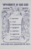 1967 Big Brother Janis Joplin Blue Cheer Them Moby Grape The Whisky A Go-Go West Hollywood Handbill Near Mint 89