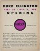 1960 Duke Ellington Louis Armstrong Monterey Jazz Festival Program Excellent 79 - 3