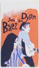 1965 AOR-1.101 Bob Dylan Joan Baez East Coast Tour Handbill Near Mint 85