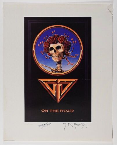 1997 Mouse Studios Grateful Dead On The Road LE Signed Kelley & Mouse Poster Extra Fine 61
