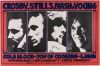 1969 BG-200 Crosby Stills Nash Young Winterland Poster Extra Fine 67