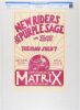 1970 AOR-2.105 New Riders of the Purple Sage with Jerry Garcia The Matrix Poster Signed Behrens CGC 9.8