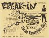 1966 The Freak-In Little Gary Ferguson Shrine Exposition Hall Flyer Excellent 71
