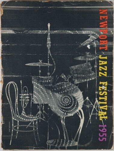 1964 Miles Davis Dave Brubeck Louis Armstrong Newport Jazz Festival Program Extra Fine 69