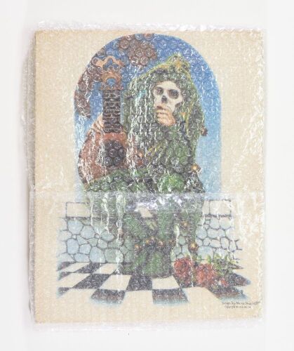 Grateful Dead Jester On Stretched Canvas