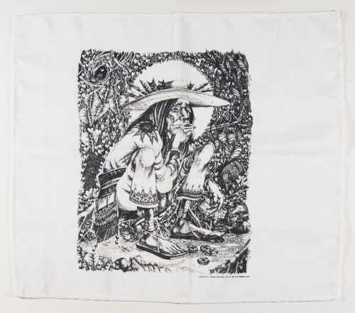 Rick Griffin San Mezcalito Print on Cloth