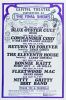 1975 Fleetwood Mac Rush Blue Oyster Cult Buddy Guy Commander Cody Capitol Theatre Final Week Poster Near Mint 85