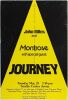 1978 Journey Montrose Seattle Center Arena Poster Excellent 75