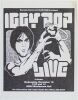 1977 Iggy Pop Montezuma Hall San Diego State University Flyer Extra Fine 67