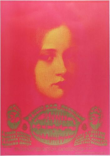 1967 FD-D7 Canned Heat 1601 W Evans Street Denver Poster Excellent 79