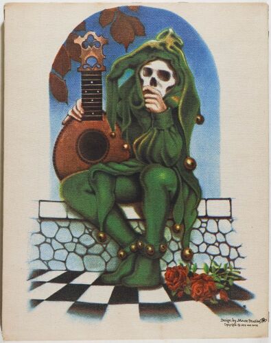 Grateful Dead Mouse Studios Jester On Stretched Canvas