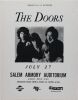 1967 The Doors Salem Armory Auditorium Handbill Near Mint 89