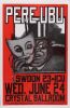 1998 Pere Ubu Crystal Ballroom Poster Excellent 73