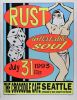 1993 Frank Kozik Rust The Crocodile Caf&eacute; Seattle Signed Kozik Poster Excellent 79