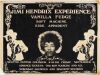 1968 Jimi Hendrix Experience The Seattle Center Coliseum Poster Extra Fine 63