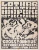 1967 Lothar and the Hand People The Crosstown Bus Boston Poster Extra Fine 65