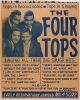 1966 The Four Tops Tour Blank Poster Fine 59