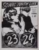 1990 Sonic Youth Nirvana Stone Temple Pilots Melody Ballroom & Moore Theatre Poster Excellent 79