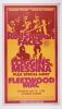 1975 Rod Stewart and the Faces Fleetwood Mac Anaheim Stadium Poster Excellent 79