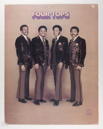 1971 Four Tops' Greatest Hits Vol. 2 Motown Cardboard Standup Promo Extra Fine 69