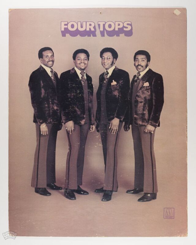 1971 Four Tops' Greatest Hits Vol. 2 Motown Cardboard Standup Promo Extra Fine 69