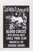 1988 Soundgarden Blood Circus The Central Tavern Seattle Poster Mint 91