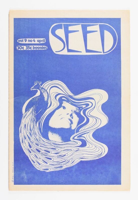 1973 The Chicago Seed Underground Newspaper Vol. 9 No. 4 Excellent 79