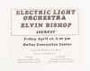 1976 Electric Light Orchestra Elvin Bishop Dallas Convention Center Handbill Excellent 77