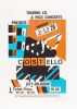 1982 Elvis Costello City Coliseum Austin Poster Extra Fine 63